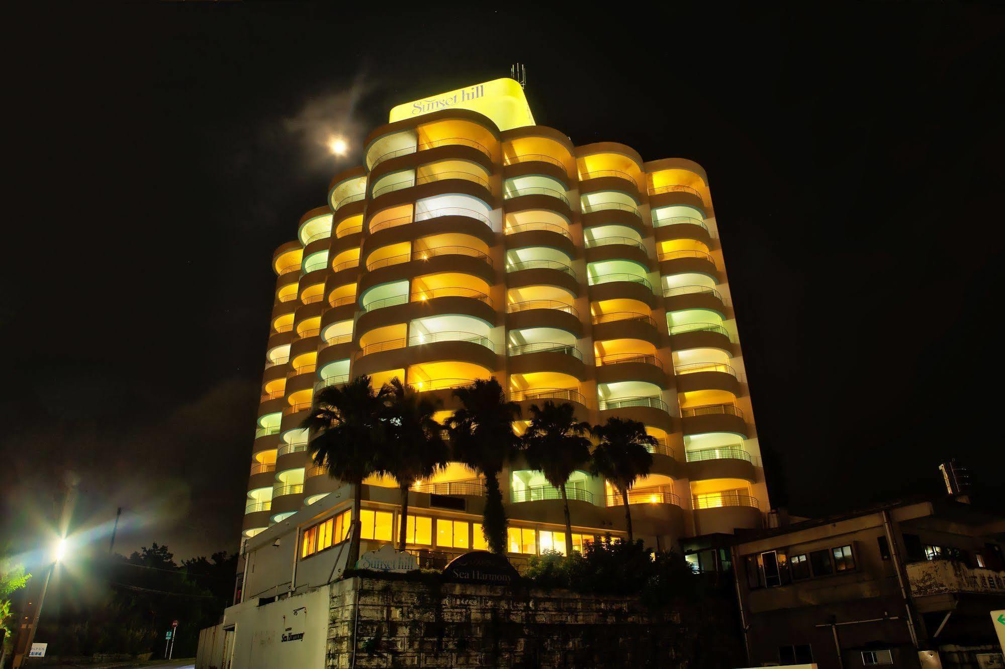 Hotel Sunset Hill Onna Exterior photo
